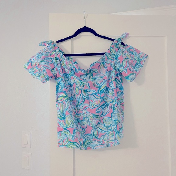 Lilly Pulitzer Tamara Top Size L NWT - Picture 3 of 5